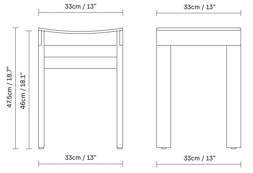 Дубовый табурет Form & Refine Sonder ARCH-00050509 - Вид №5