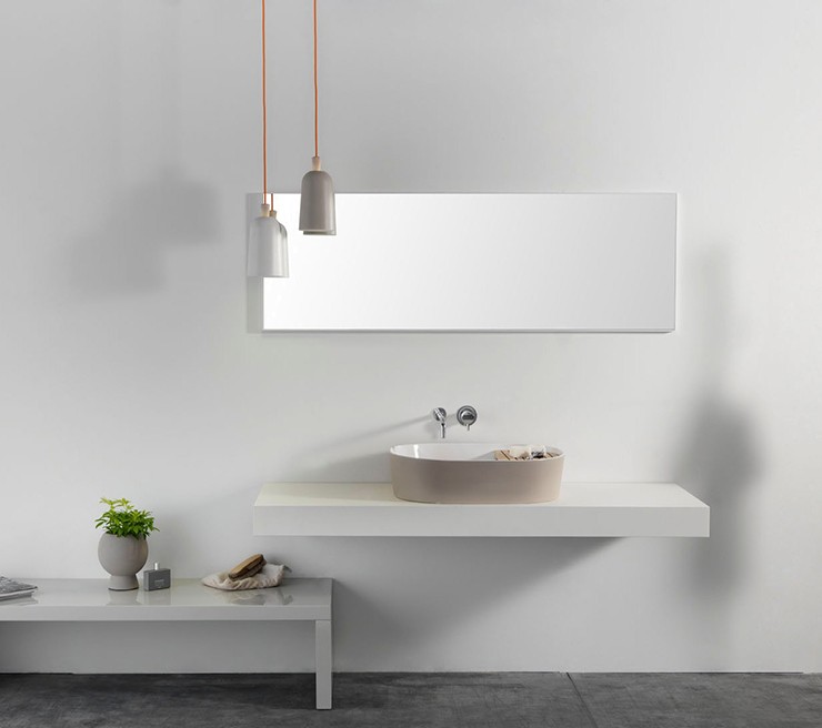 comp_stepbi_AFFAIRS Накладная раковина на столешницу  прямоугольная Ex.T  - Вид №4