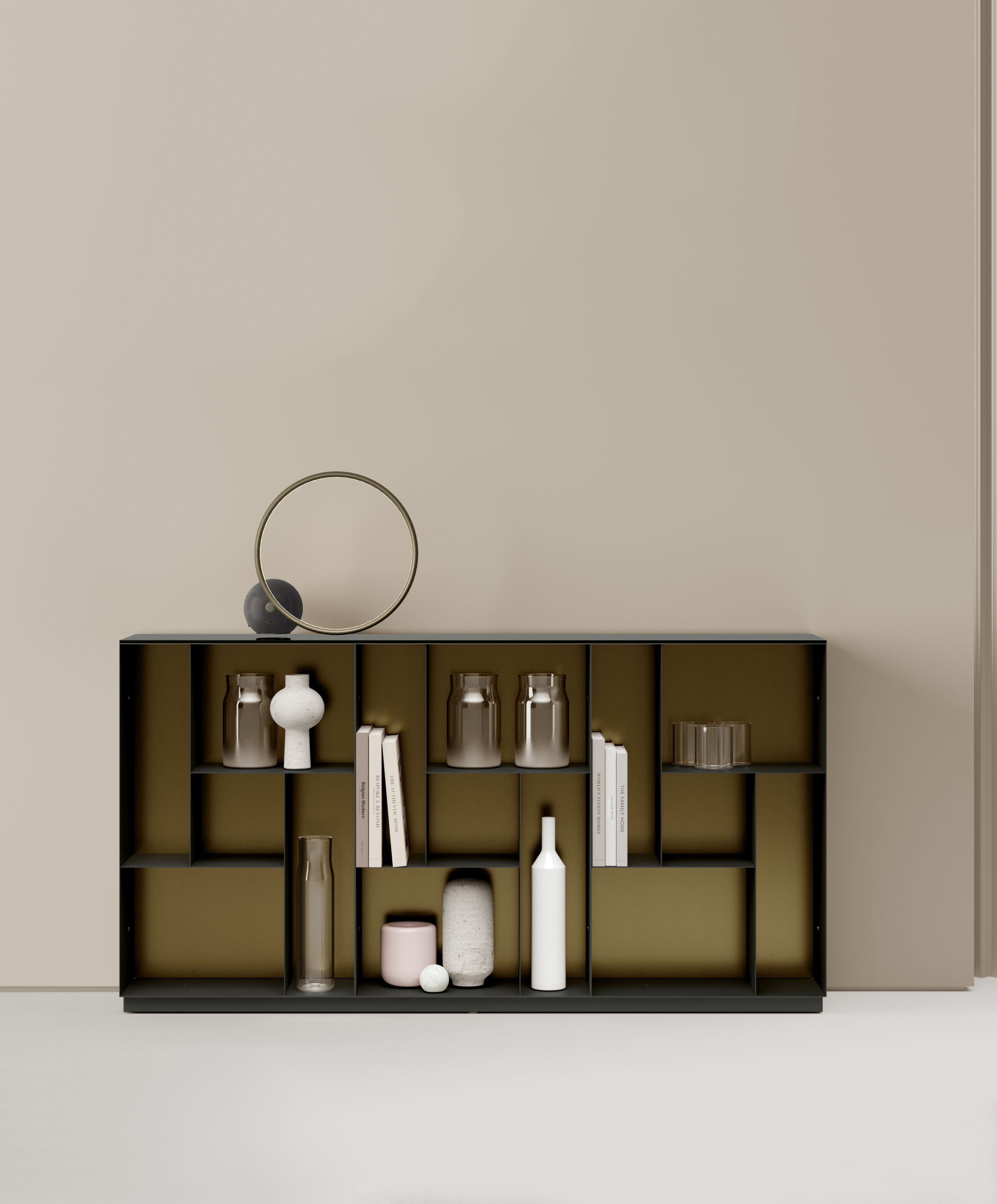 Стальная модульная Книжная полка Bontempi Casa ATENA ARCH-00049683 - Вид №5