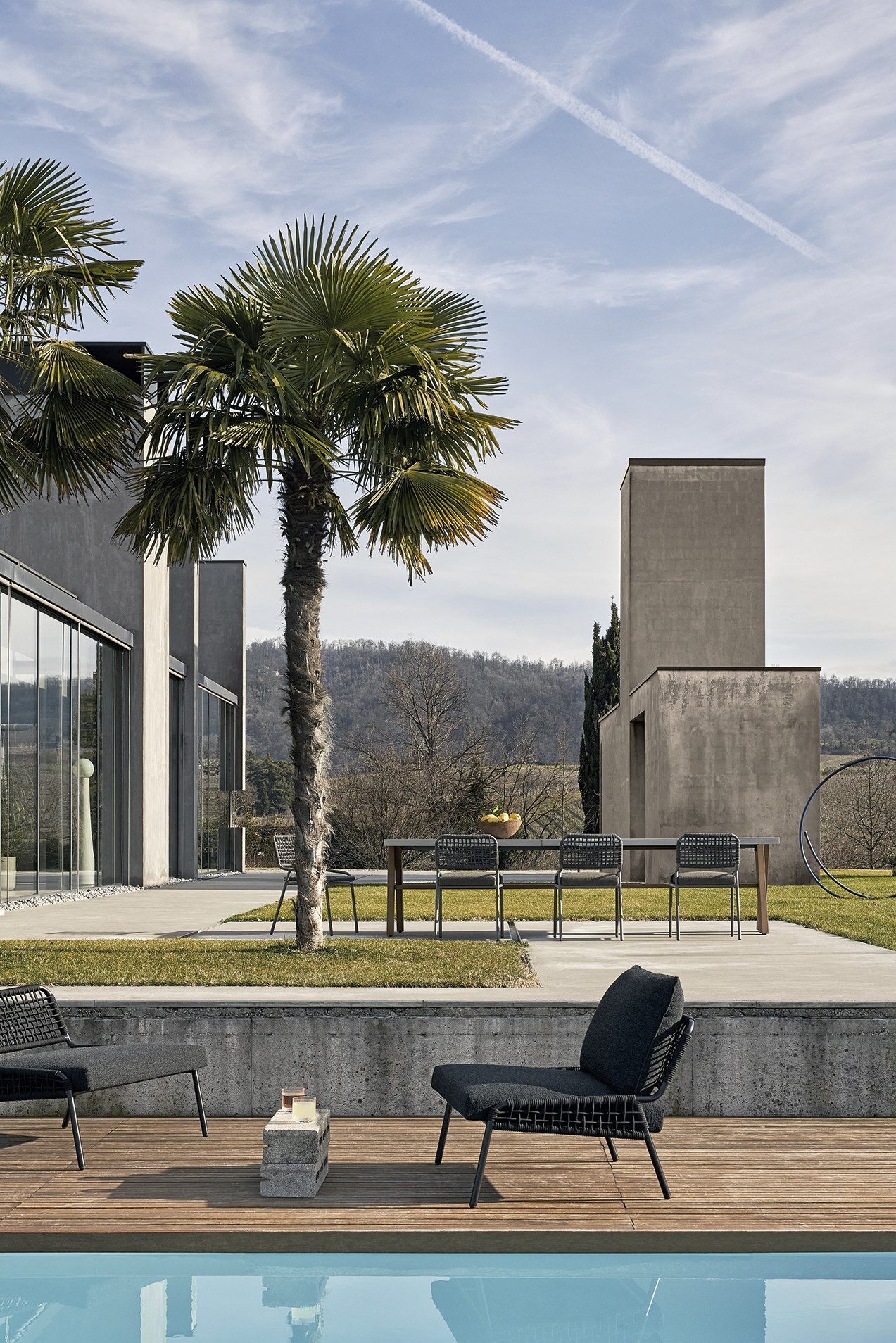 Веревочный садовый стул Meridiani Zoe Open Air ARCH-00009874 - Вид №2