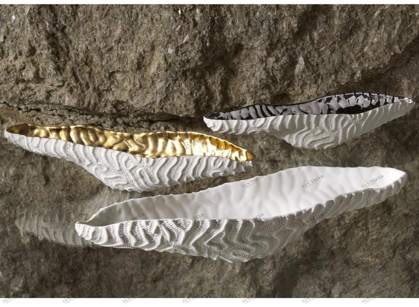 Fos Ceramiche Центральное украшение из фарфора Fossilia Fg-12