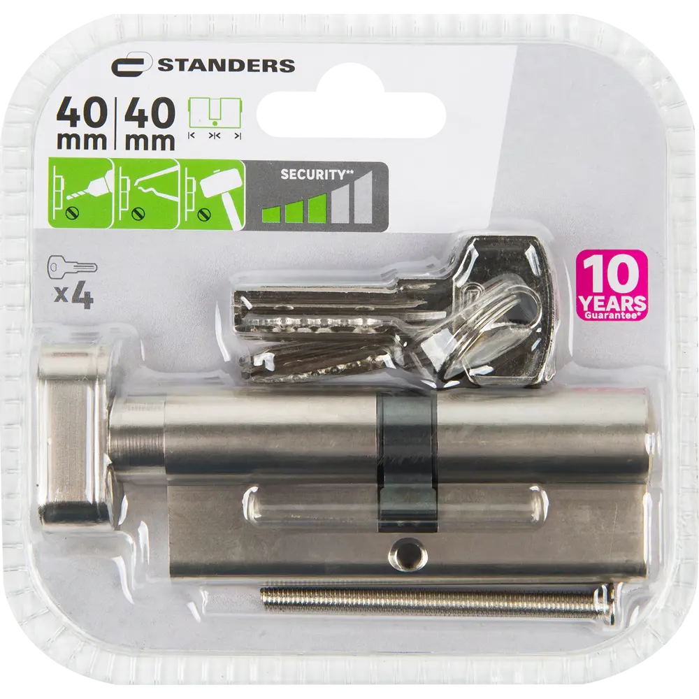 Цилиндр Standers TTBL1-4040NBNS для дачных и технических помещений 82625287 STLM-0032174 - Вид №4