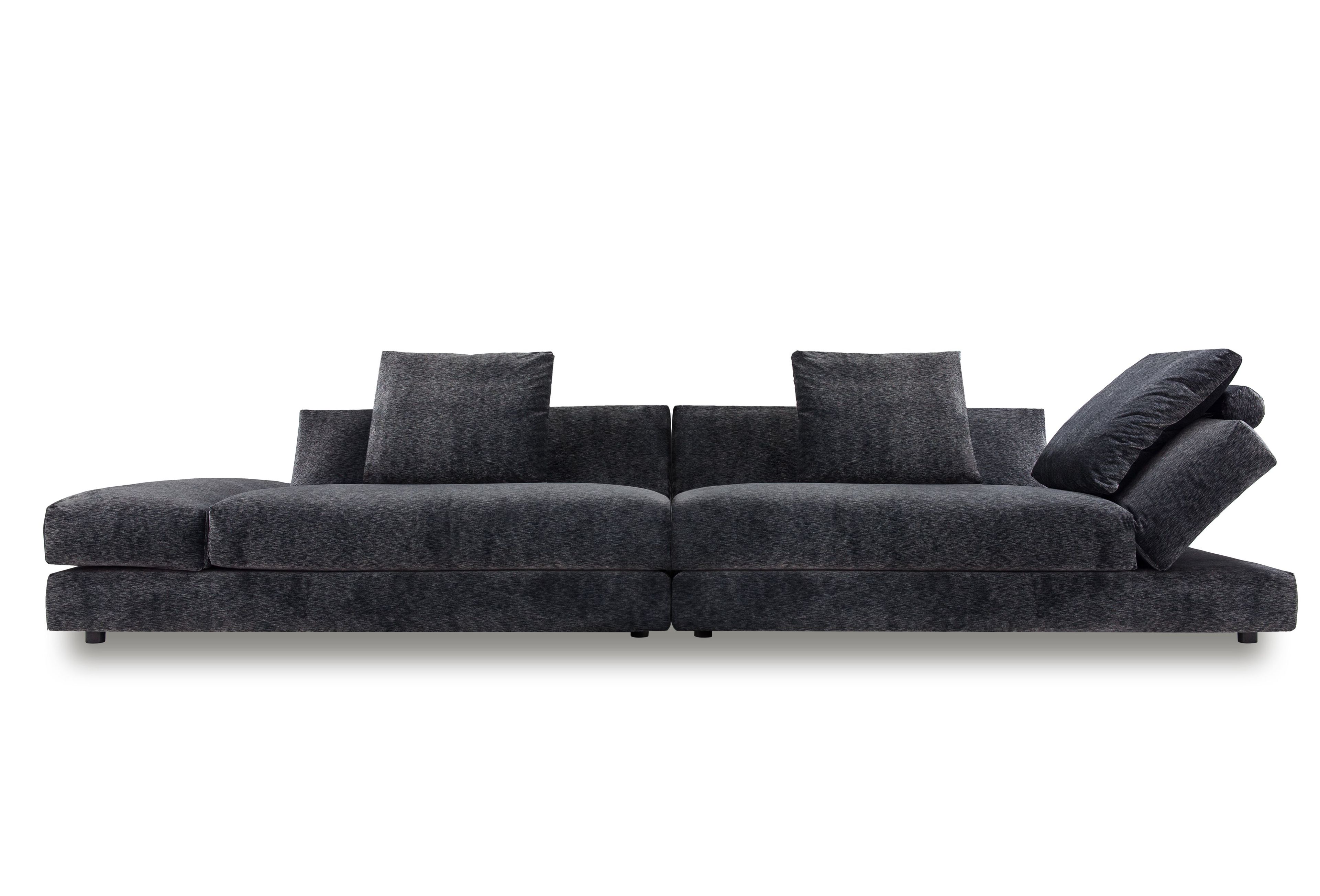 Секционный диван из кожи или ткани Vibieffe 845 EVO ARCH-00055152