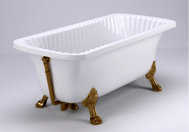 26922 Ванна из литьевого мрамора Migliore Olivia