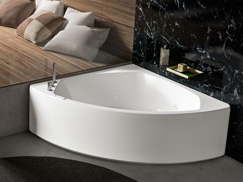 Albatros Угловая гидромассажная ванна из акрила Thea 01th55bs; 01th65bs - Вид №5