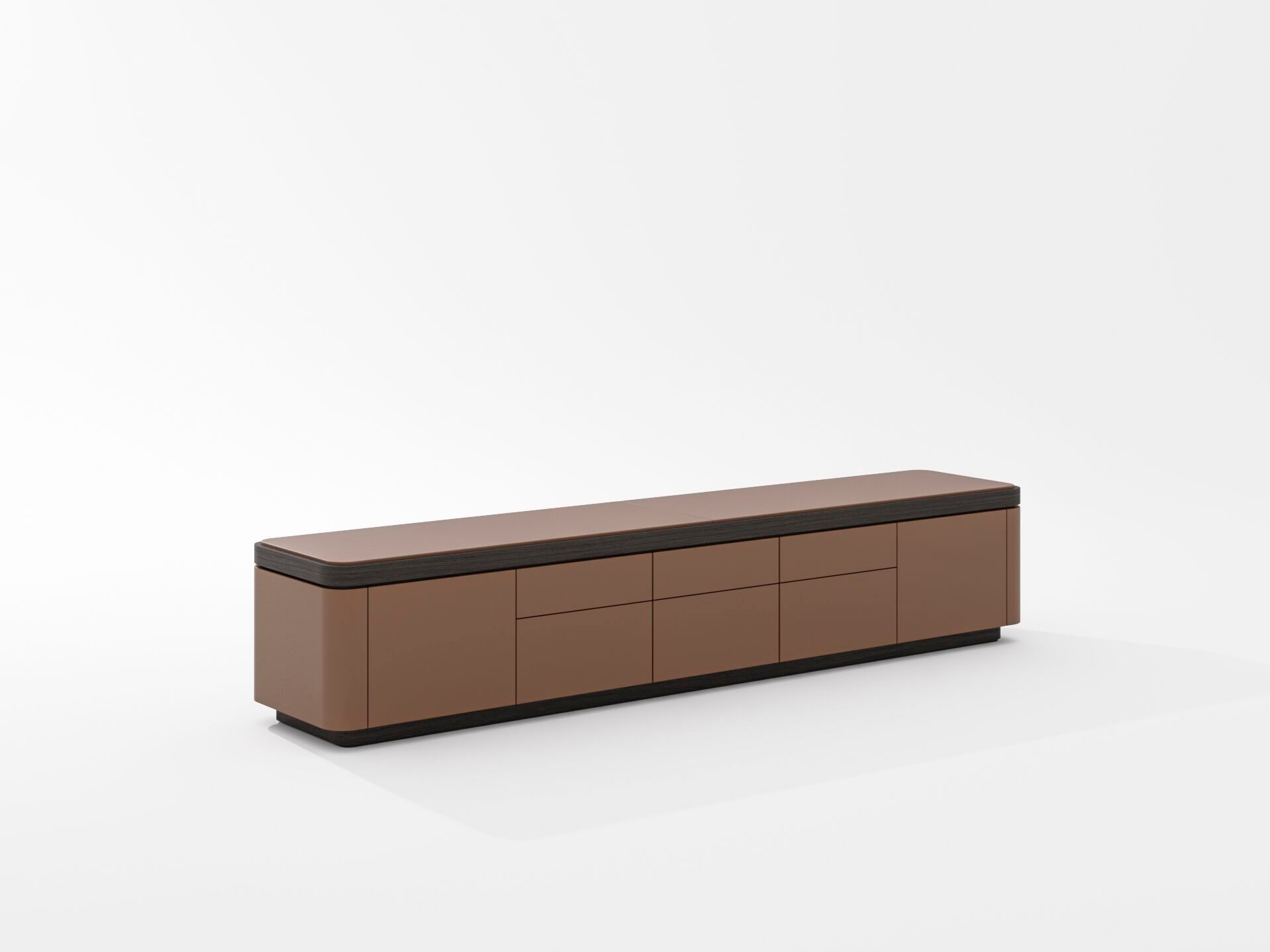 Кожаный офисный шкаф PROF Flow ARCH-00123767 - Вид №28