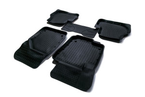 17428218 Резиновые коврики 3D PREMIUM в салон Volkswagen Golf V-VI 2003-2012 PR.W.G.5.6.03G.02023 SRTK
