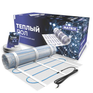 90666816 Нагревательный мат для теплого пола Matrix 6 м² 900 Вт STLM-0330354 GRANDEKS