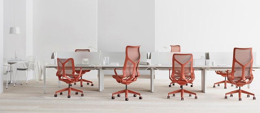 Herman Miller Эргономичное офисное кресло со средней спинкой Cosm sun-id-1469310 - Вид №15
