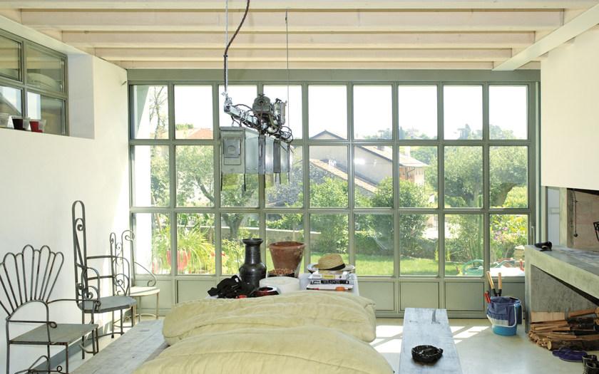 PALLADIO Распашное окно из стали с терморазрывом sun-id-1442575 - Вид №11