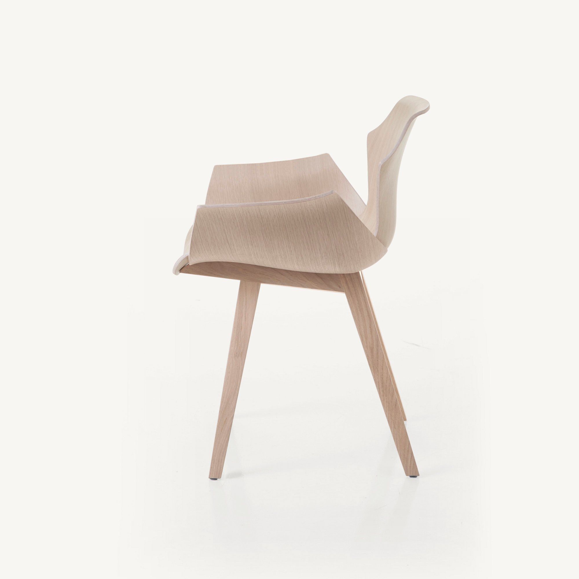 Деревянный стул с подлокотниками BassamFellows Petal ARCH-00121682 - Вид №7