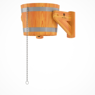 142 Обливное устройство из лиственницы 20 литров (лиственница натуральная) Alyarus  - Вид №1