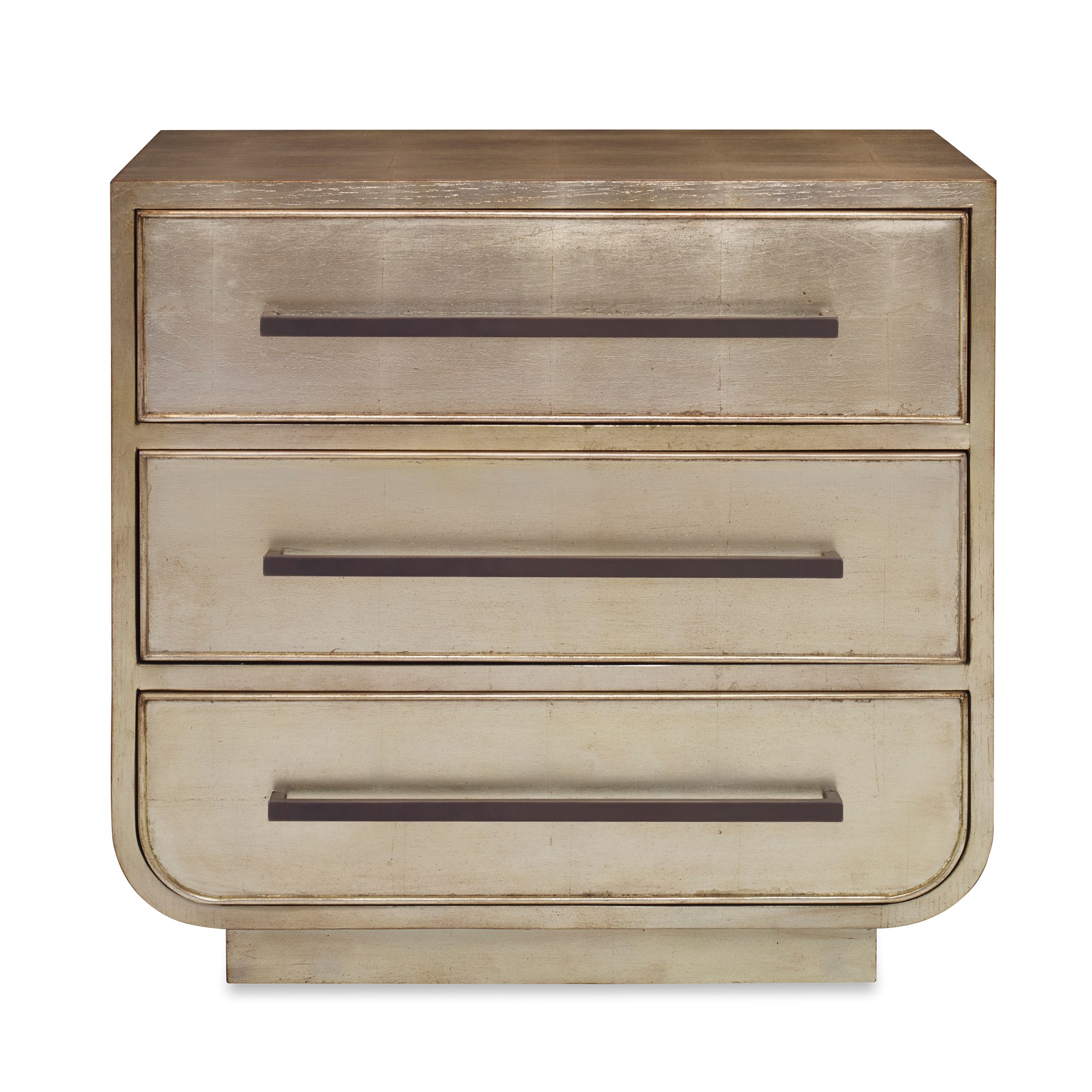 Тумбочки 09218-230-034 Bowed Nightstand - French Gold Ambella  - Вид №3