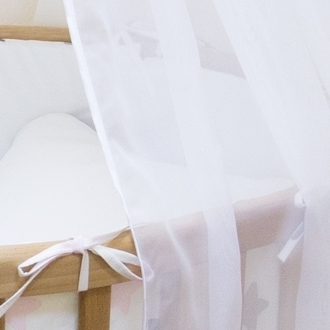 Балдахин для детской кроватки Bed гладкий (вуаль) ELLIPSE ELLIPSE BED 351632 Белый Santreyd  - Вид №2