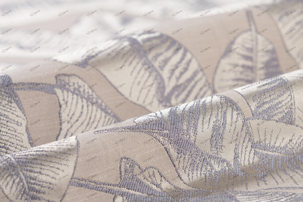 COLORISTICA Ткань мебельная  Жаккард  NEWMalibu Бежевый Malibu col 01