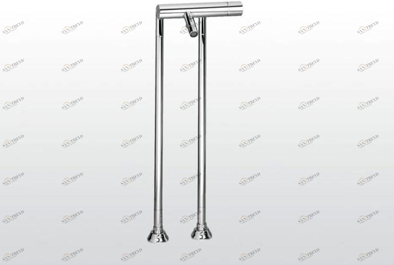 RUBINETTERIE STELLA Смеситель для ванны напольный на 2 отверстия Bamboo sun-id-1414786