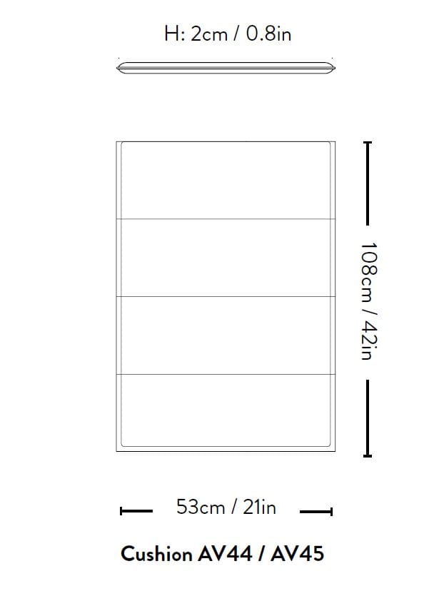 Напольная подушка ткани &Tradition виллы ARCH-00098608 - Вид №4