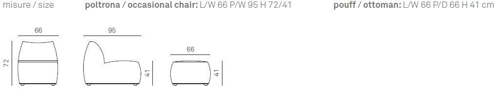 Gruppo Tomasella Кресло из ткани sun-id-1416209 - Вид №2