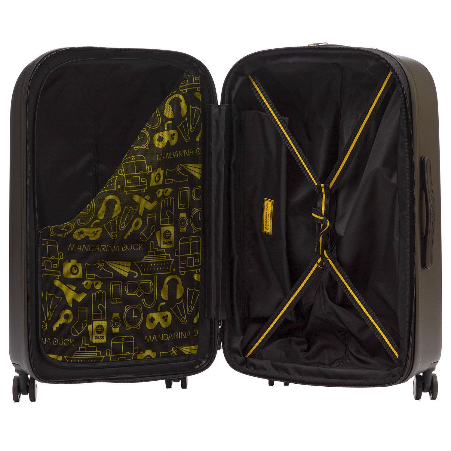 SZV32-651 Чемодан SZV32 Expandable Medium Trolley Mandarina Duck Logoduck+  - Вид №2