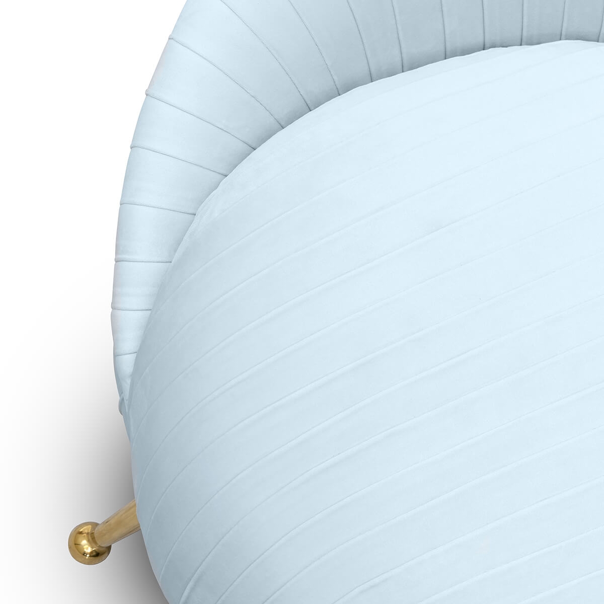 700471-82 ABHIKA ДИВАН KELLY PLISSE ' LT.BLUE  - Вид №4