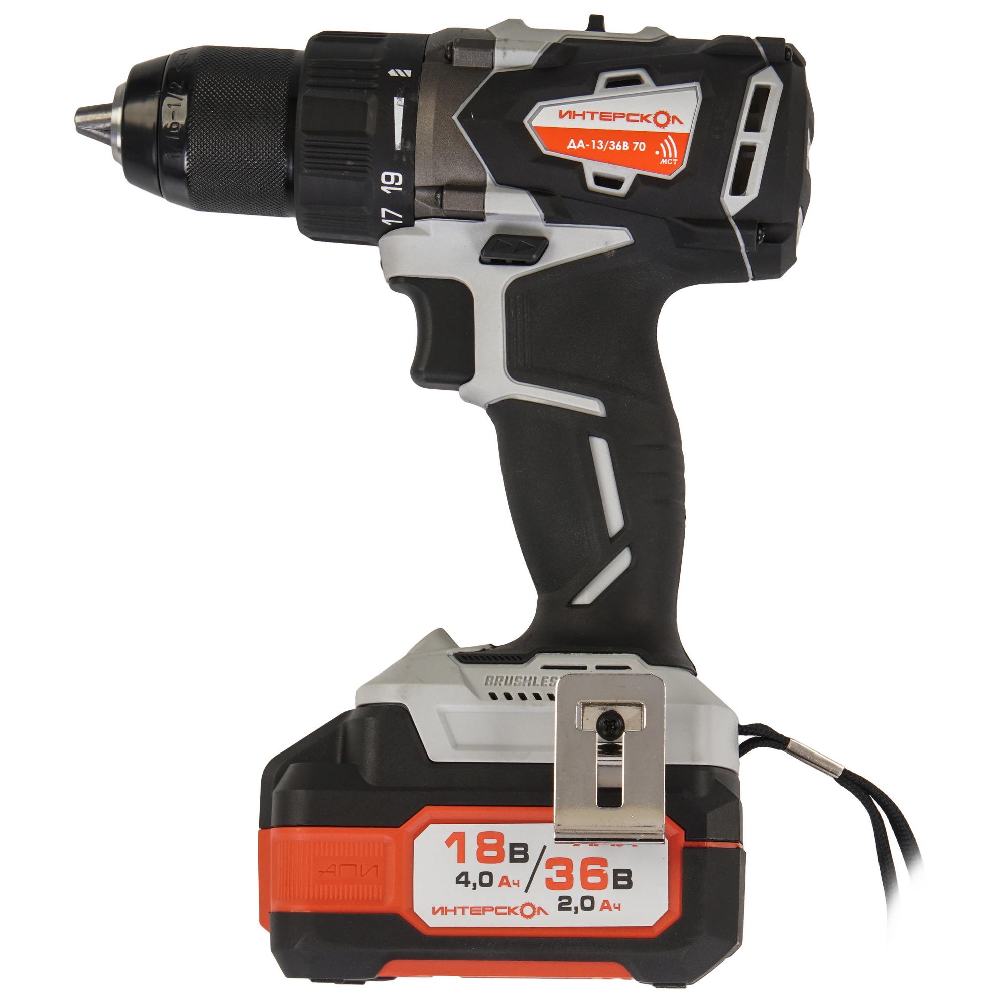 Дрель-шуруповерт Интерскол ДА-13/36В 70 9150377 STDN-0112043 - Вид №1
