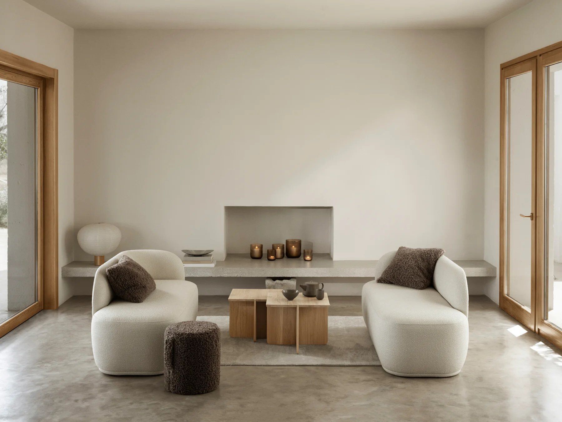 Квадратный журнальный столик из дуба blomus Engawa ARCH-00152813 - Вид №4