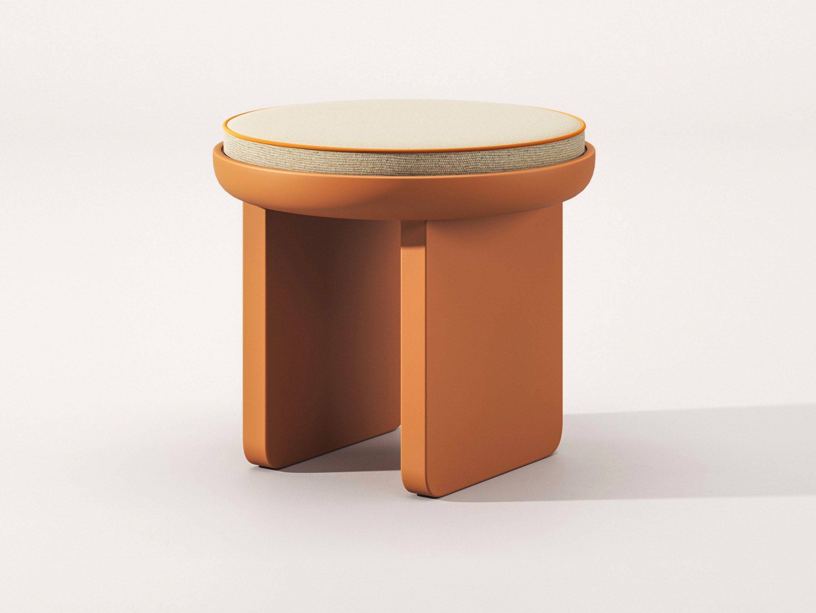 Табурет для салазок с мягким сиденьем Falsasquadra Водяные лилии ARCH-00088474