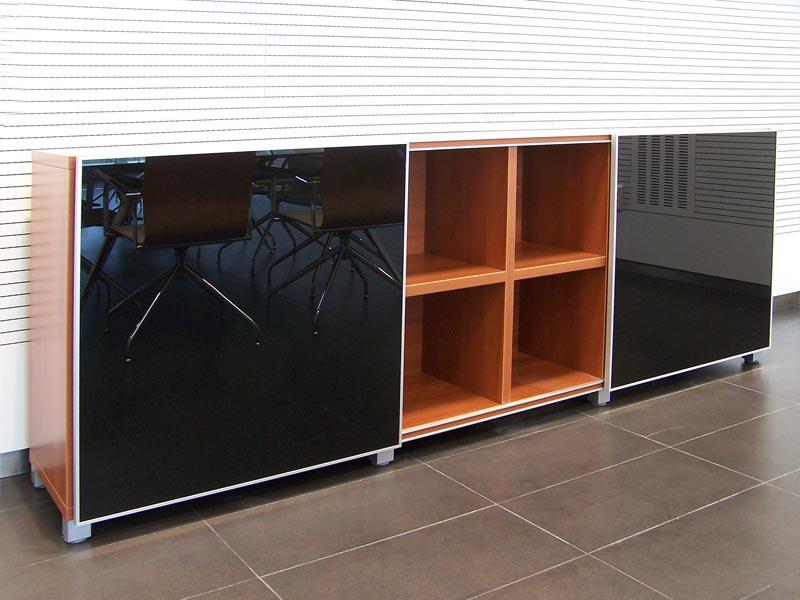 ACTIU Модульный офисный книжный шкаф из алюминия и дерева sun-id-1406959 - Вид №6