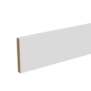 Добор 2070x150х8 мм ПВХ ламинация цвет ясень белый