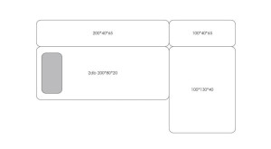 Тканевый диван с полуостровом