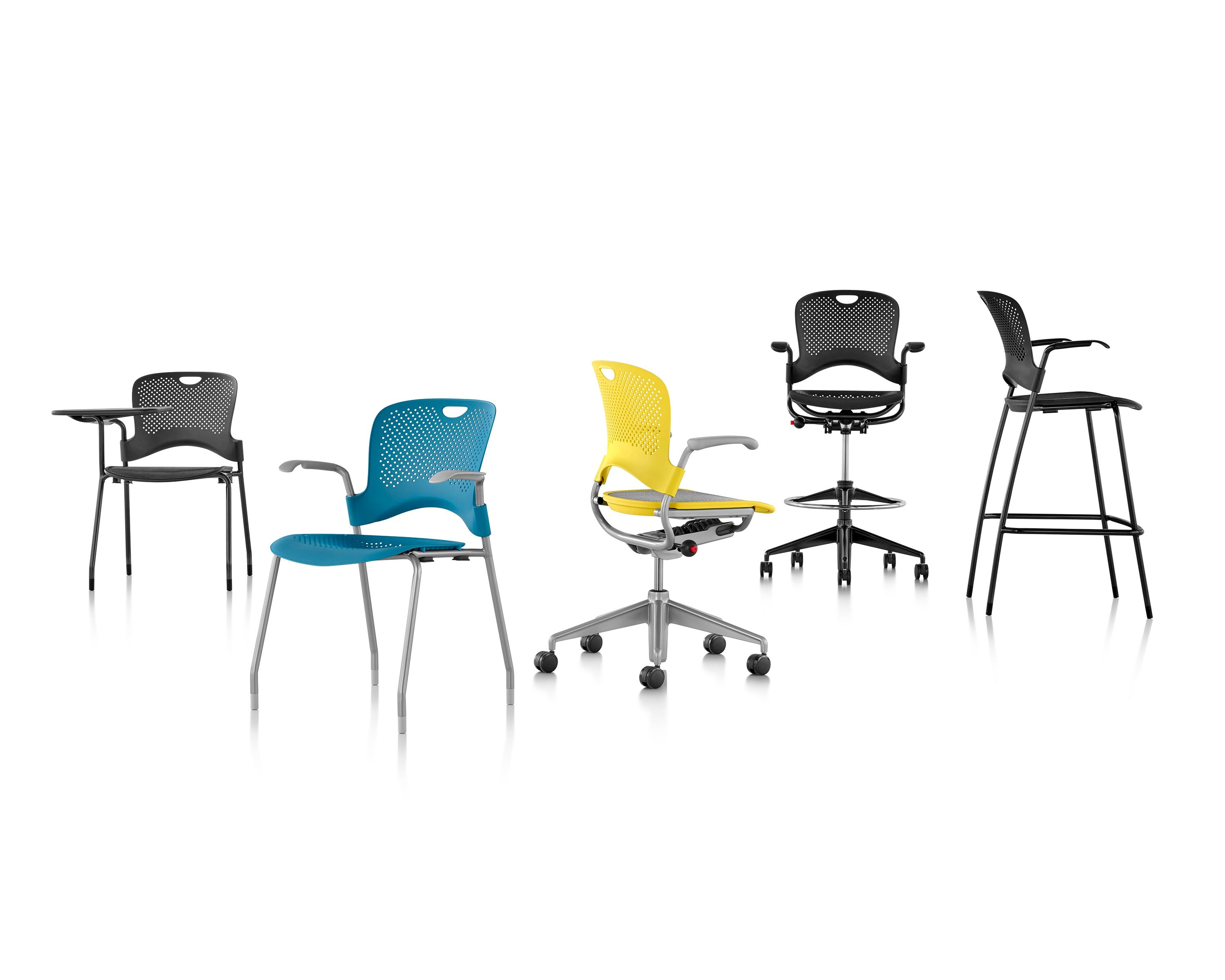 Высокий штабелируемый стул nylon® с подлокотниками Herman Miller Caper ARCH-00140722 - Вид №4