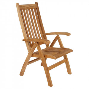 1ASR Реклайнер Ascot Highback Teak  Ascot