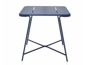 Квадратный садовый стол с порошковым покрытием