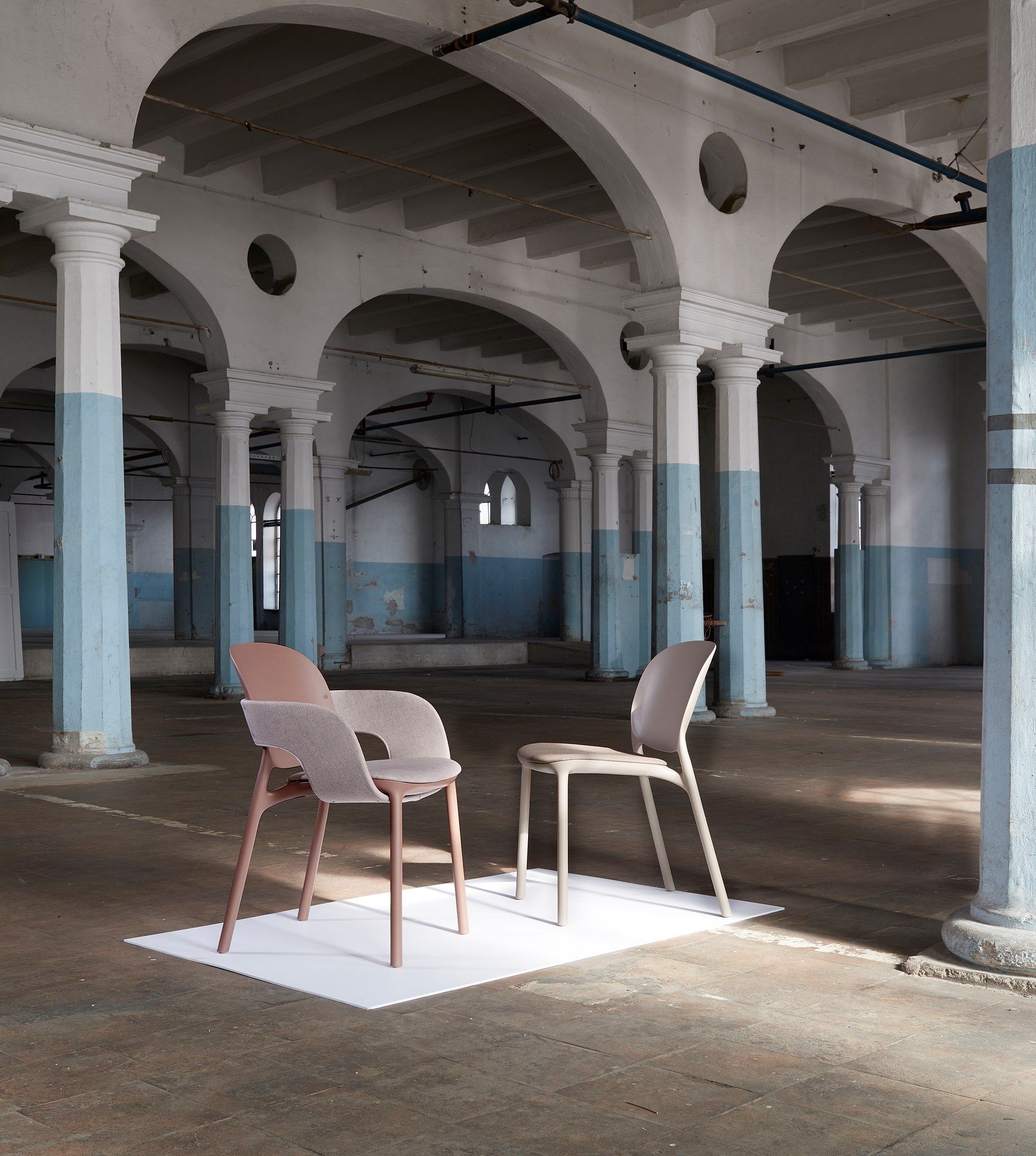 Стул из полипропилена с мягким сиденьем S-CAB Hug ARCH-00027288 - Вид №9