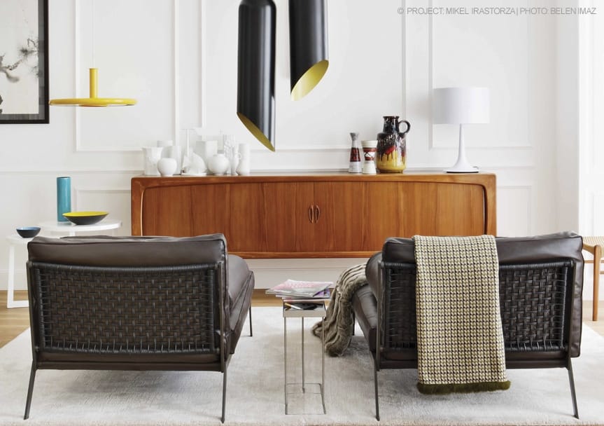 Съемный кожаный Dormeuse Flexform ARCH-00096520 - Вид №4