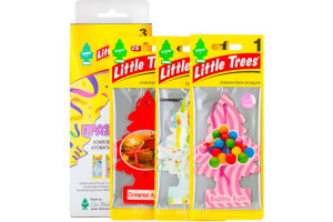 16437598 Комплект ароматизаторов Little Trees Елочка 3 шт., праздник LTMIX3 Car-Freshner