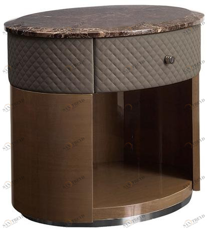 VOLPI Тумбочка овальная с ящиками Luigi volpi Lv-83005.cd1