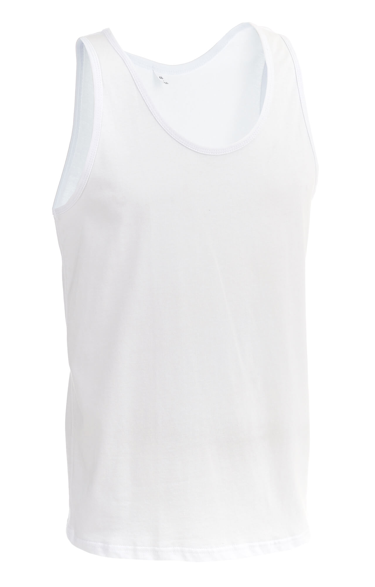 62675 Майка мужская белая  Толстовки, рубашки, футболки, тенниски  размер 48-50 Спецодежда  - Вид №2