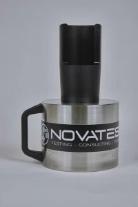 NOVATEST Универсальная калибровочная наковальня для склерометров Prove su cls, rocce & sottosuolo, prove su legno