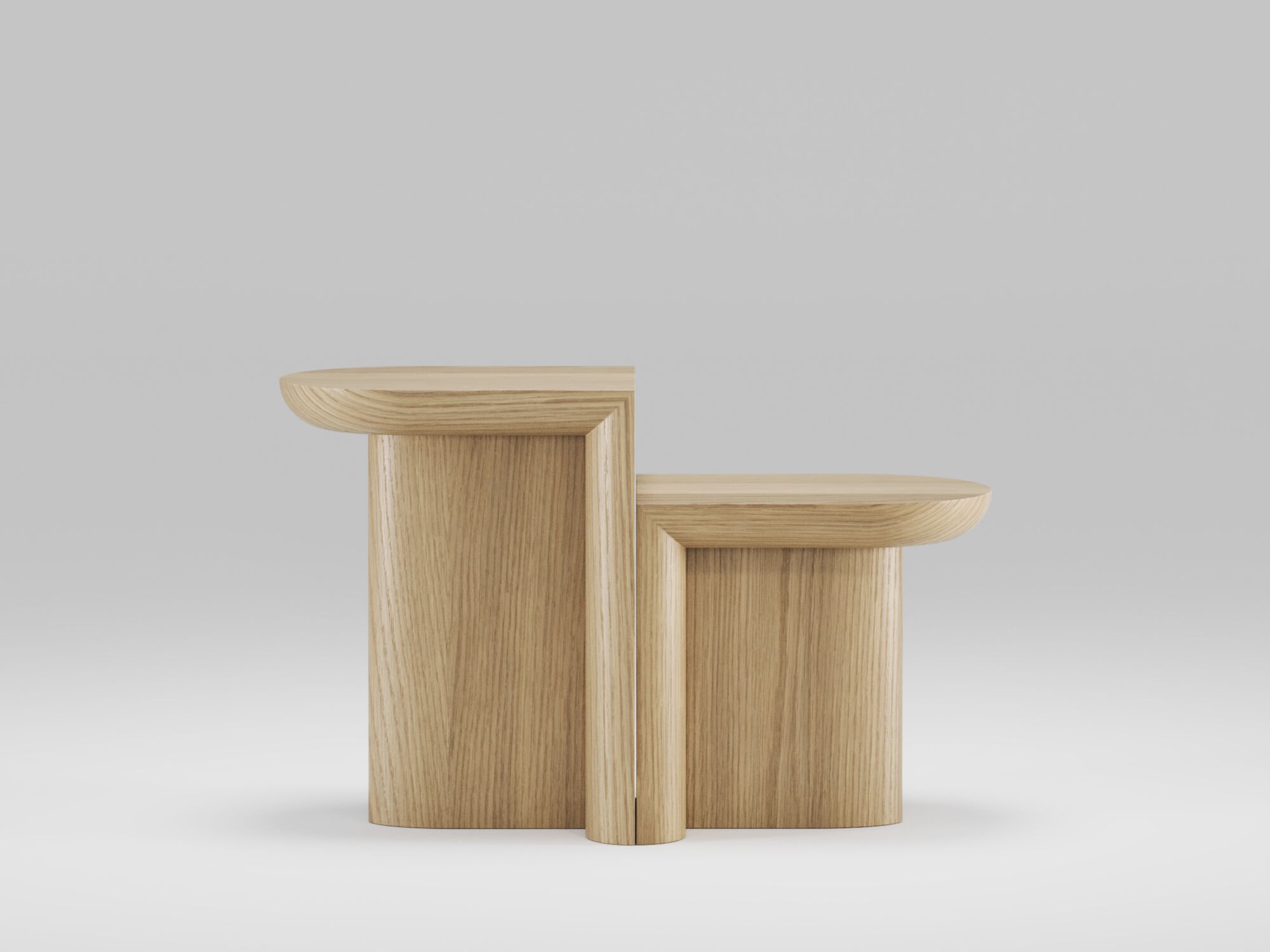 Журнальный столик из дуба Wewood Re-form ARCH-00127650 - Вид №3