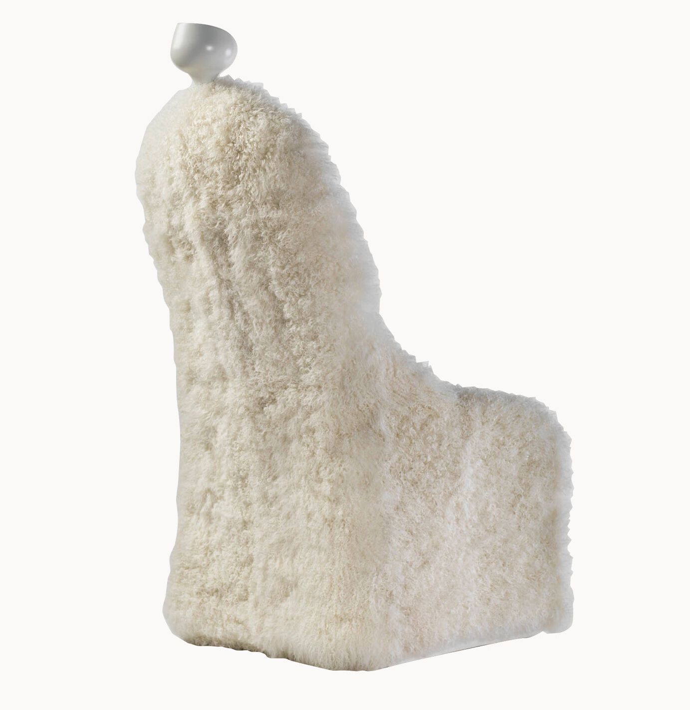 Меховое кресло с подлокотниками с высокой спинкой BD Barcelona дали ARCH-00125360 - Вид №2