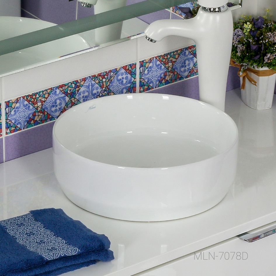 Накладная раковина melana mln-7078d 7078D-805