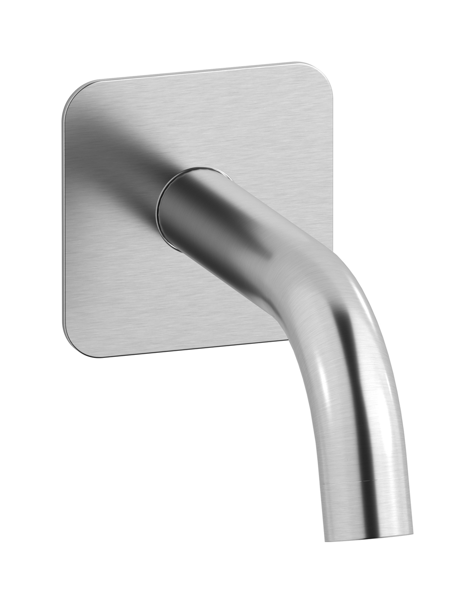 Настенный излив WE ARE IB mt320ss_22 Brushed Nickel MilanoTorino 