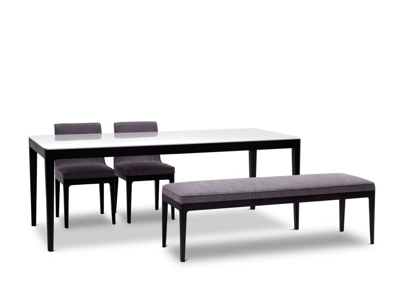 Мягкая скамейка из ткани HC28 maison Earl ARCH-00107066 - Вид №1