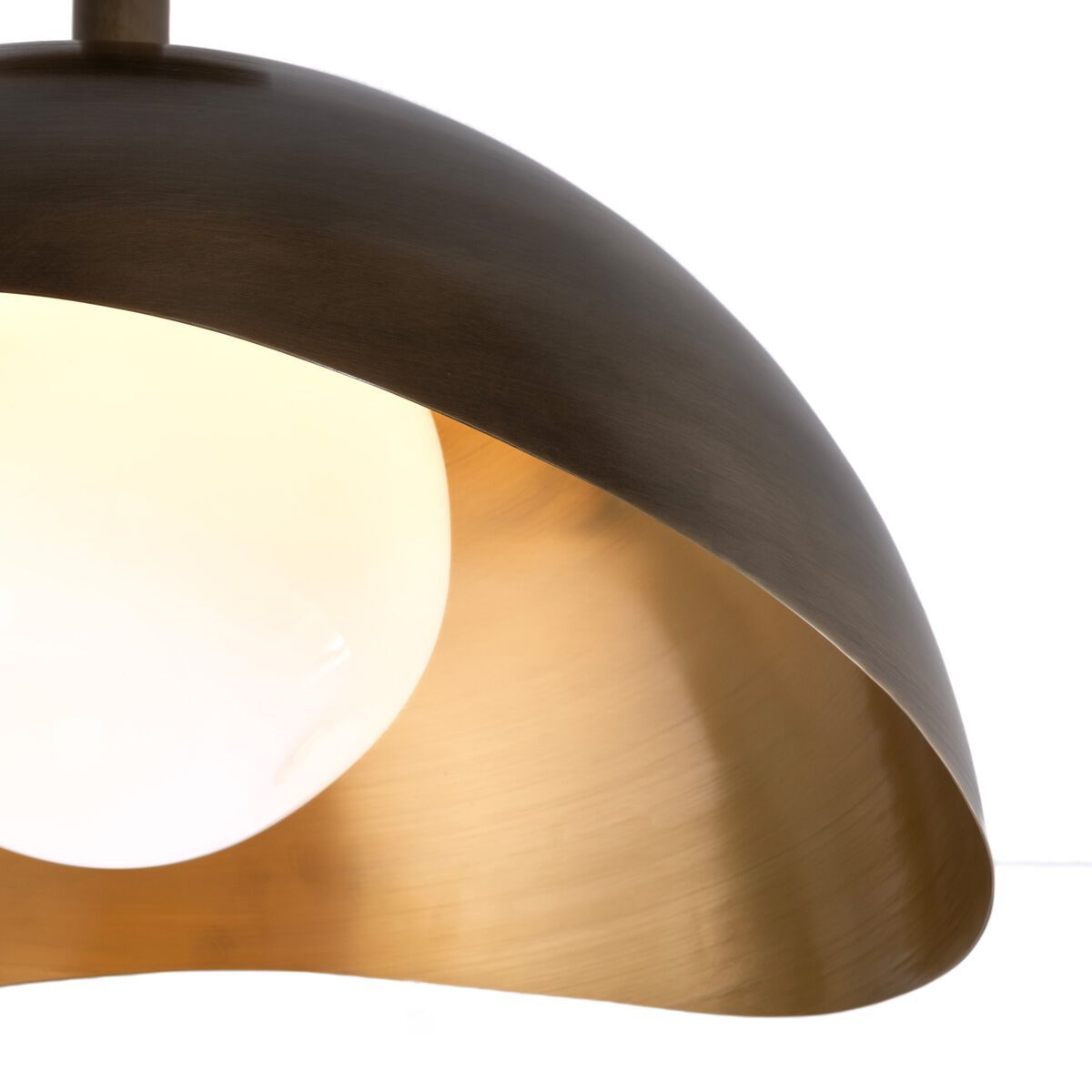 Латунный потолочный светильник GASPARE ASARO жемчуг ARCH-00015282 - Вид №1