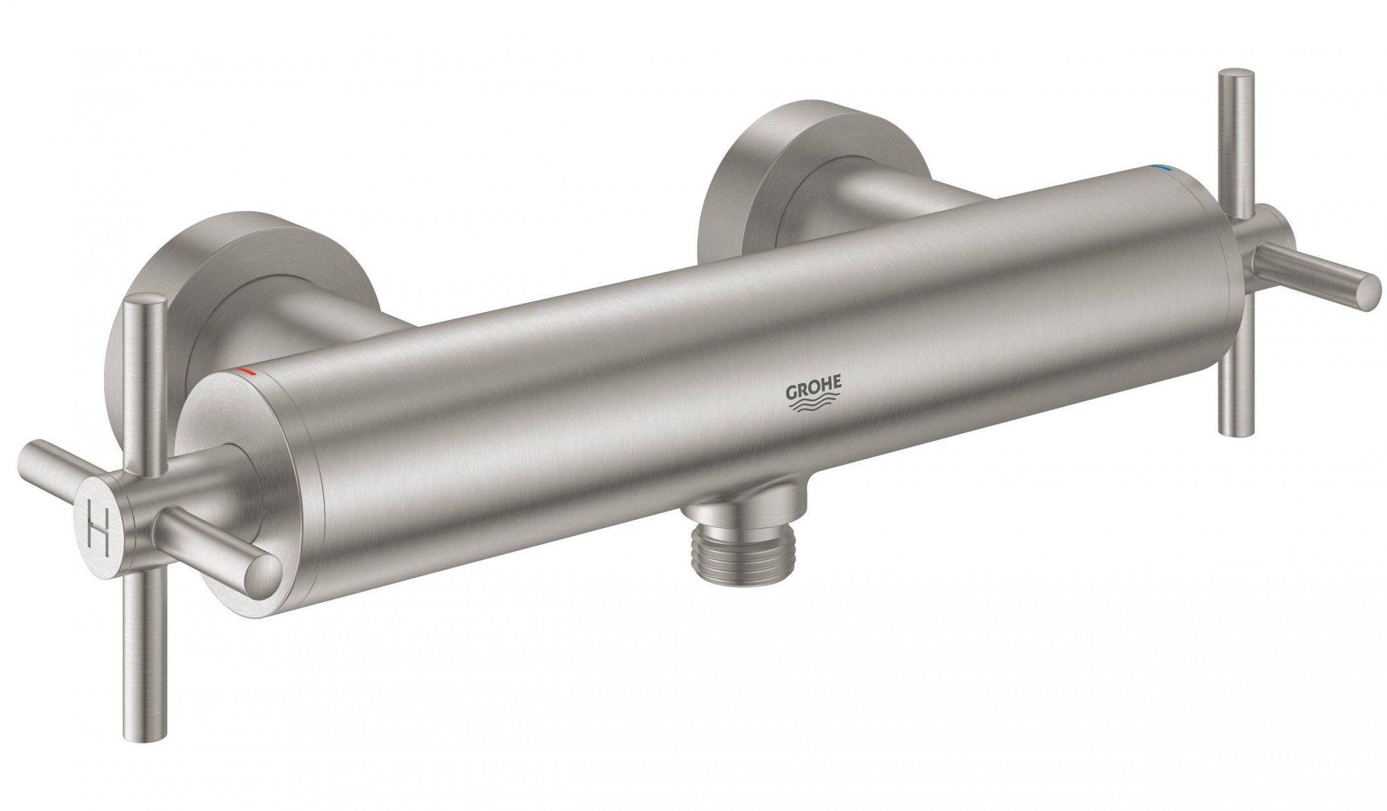 Смеситель для душа GROHE Atrio New, настенный монтаж, суперсталь (26003DC3)