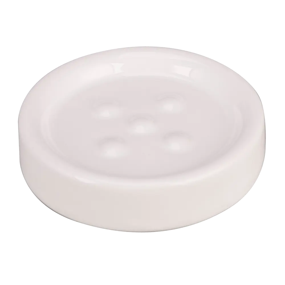 Керамическая мыльница SENSEA Essential для эстетичной ванной 81926404 STLM-0013934 - Вид №1