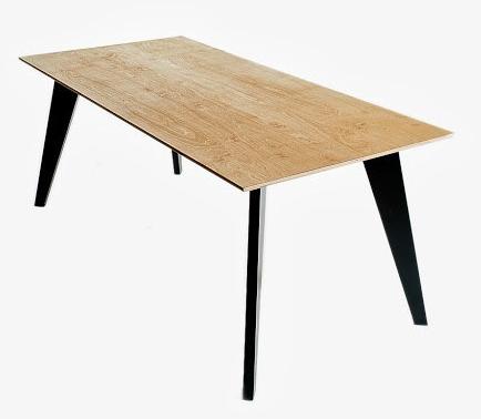 Radis Прямоугольный обеденный стол из фанеры Huh sun-id-1414035 - Вид №3