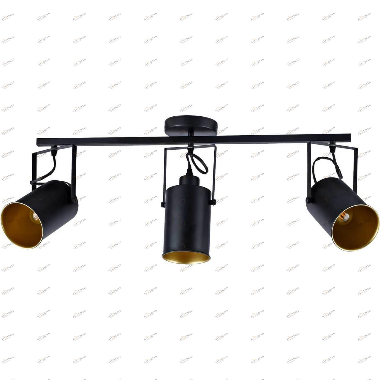 Спот потолочный на 3 лампы черный Neider 3015/02/03C STILFORT NEIDER 00-3891478 Черный 