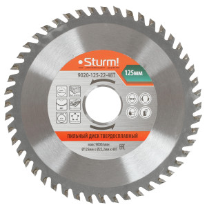 Диск пильный Sturm! 9020-125x22x48T 1287254